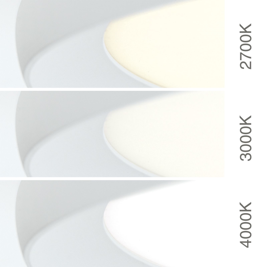 Plafonnier LED KANT LED/50W/230V 2700/3000/4000K Ø 60 cm blanc