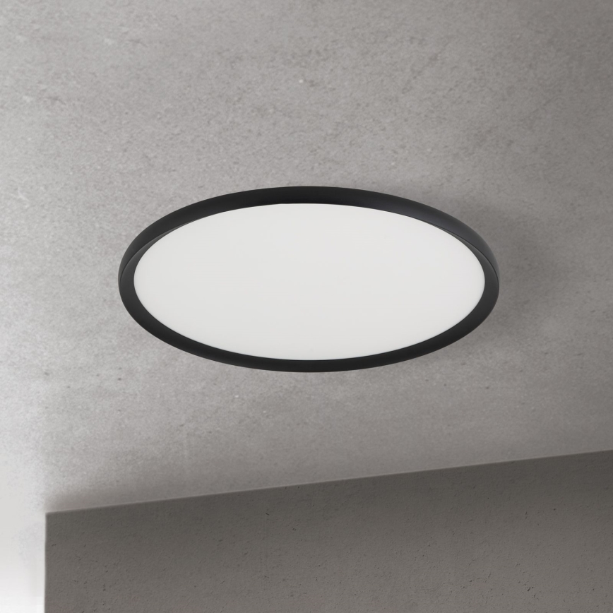 Plafonnier LED KANT LED/50W/230V 2700/3200/4000K Ø 60 cm noir