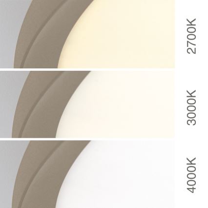 Plafonnier LED KANT LED/66W/230V 2700/3200/4000K Ø 80 cm beige