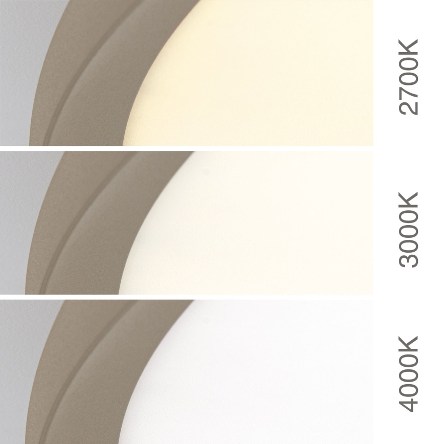 Plafonnier LED KANT LED/66W/230V 2700/3200/4000K Ø 80 cm beige