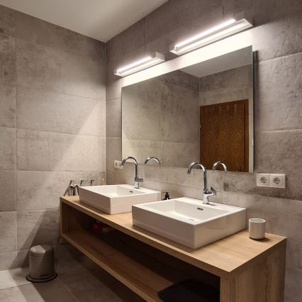 Éclairage de miroir salle de bain MARILYN LED/18W/230V 60 cm IP44 blanc