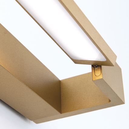 Éclairage de miroir salle de bain MARILYN LED/24W/230V 90 cm IP44 doré