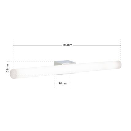 Applique murale LED VISAGIST 1xS14d/8W/230V blanc