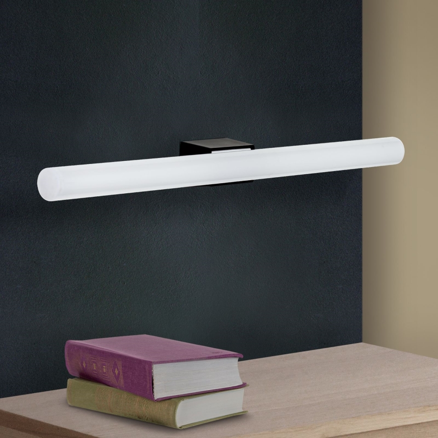 LED wand verlichting VISAGIST 1xS14d/8W/230V zwart