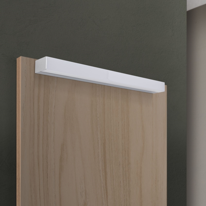 Éclairage de miroir salle de bain HORIZON LED/12W/230V 3000/4000K 60 cm IP44 argent