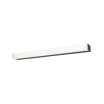 Éclairage de miroir salle de bain HORIZON LED/12W/230V 3000/4000K 60 cm IP44 noir