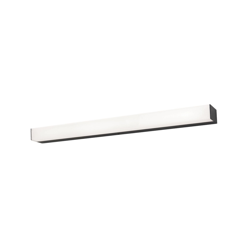 Éclairage de miroir salle de bain HORIZON LED/12W/230V 3000/4000K 60 cm IP44 noir