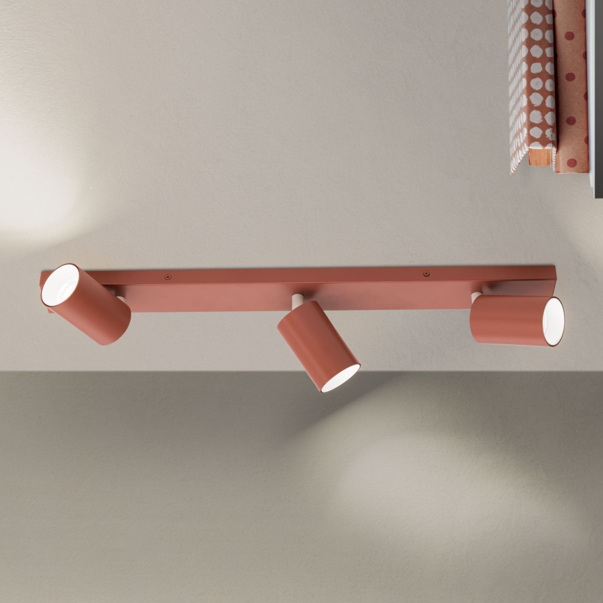 Spot PENN 3xGU10/13W/230V couleur brique