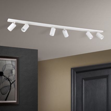 Spot SEAN 6xGU10/13W/230V blanc