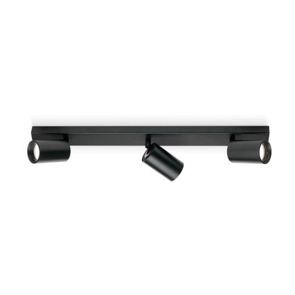 Spotlamp SEAN 3xGU10/13W/230V zwart