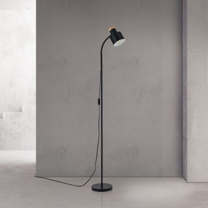 Vloerlamp GILI 1xE27/40W/230V zwart