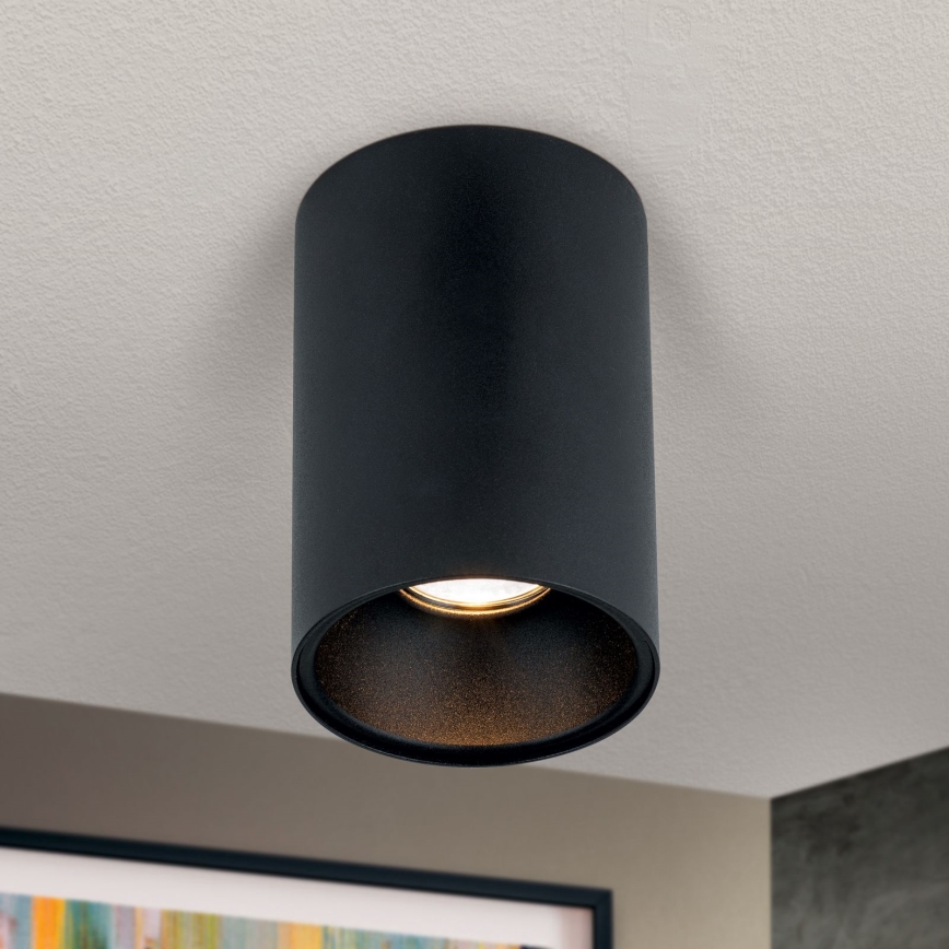 Spotlamp STARLIGHT 1xGU10/50W/230V zwart/goud