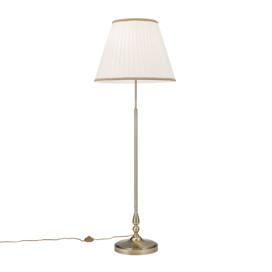 Staande Lamp TONIA 2xE27/60W/230V 154 cm wit/brons