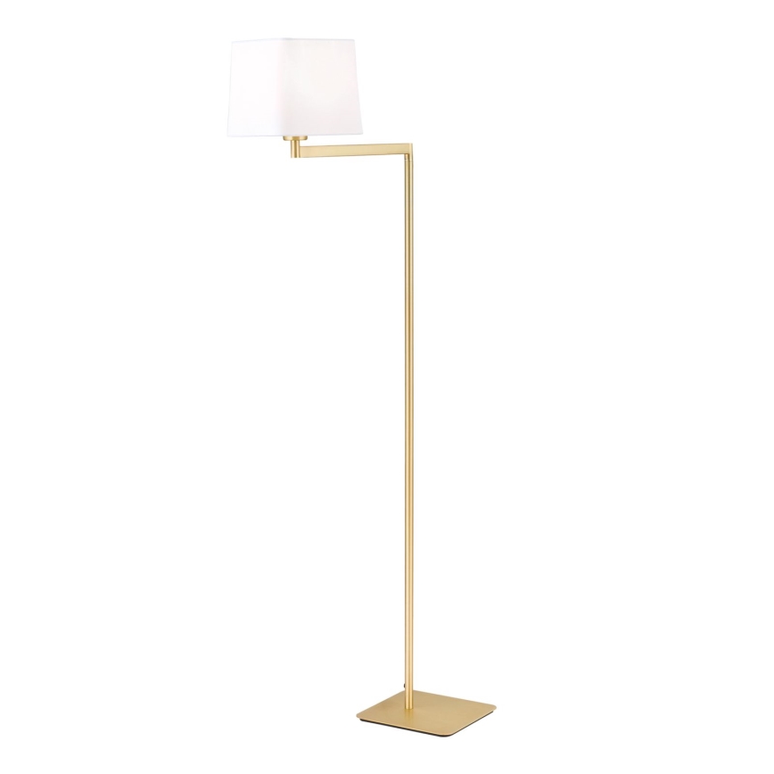 Staande Lamp CARLTON 1xE27/40W/230V wit/goud