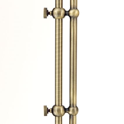 Lampadaire OLD LAMP 1xE27/40W/230V blanc/laiton
