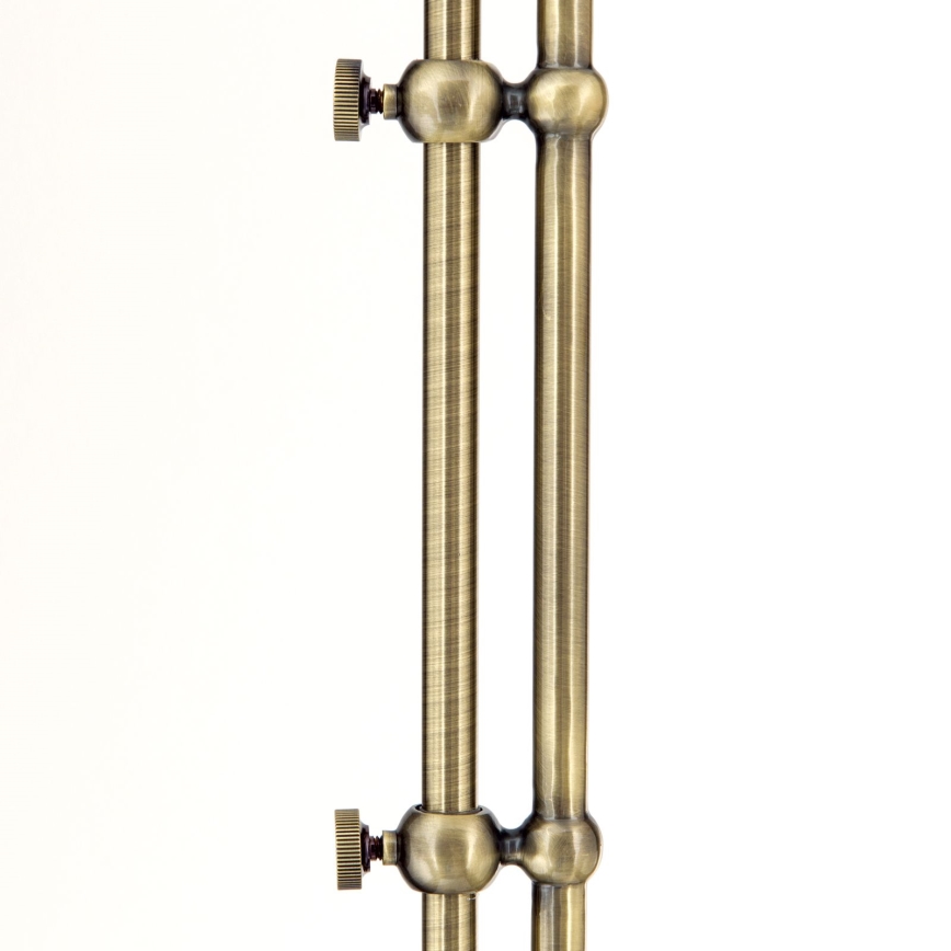 Lampadaire OLD LAMP 1xE27/40W/230V blanc/laiton