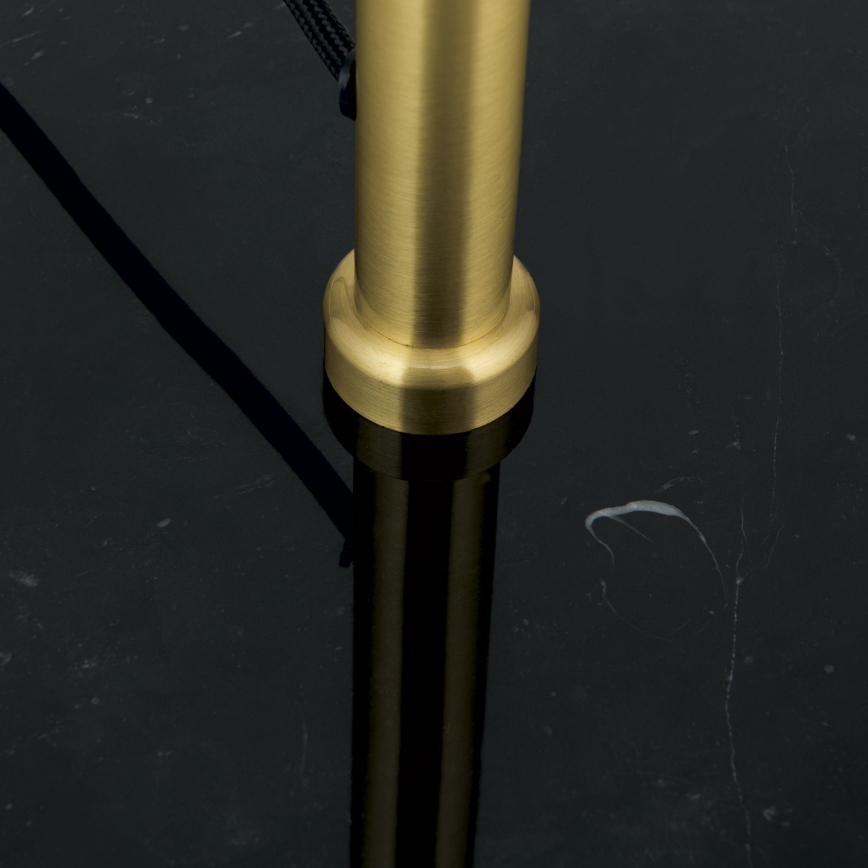 Staande Lamp SPARTA 1xE27/40W/230V goud/zwart
