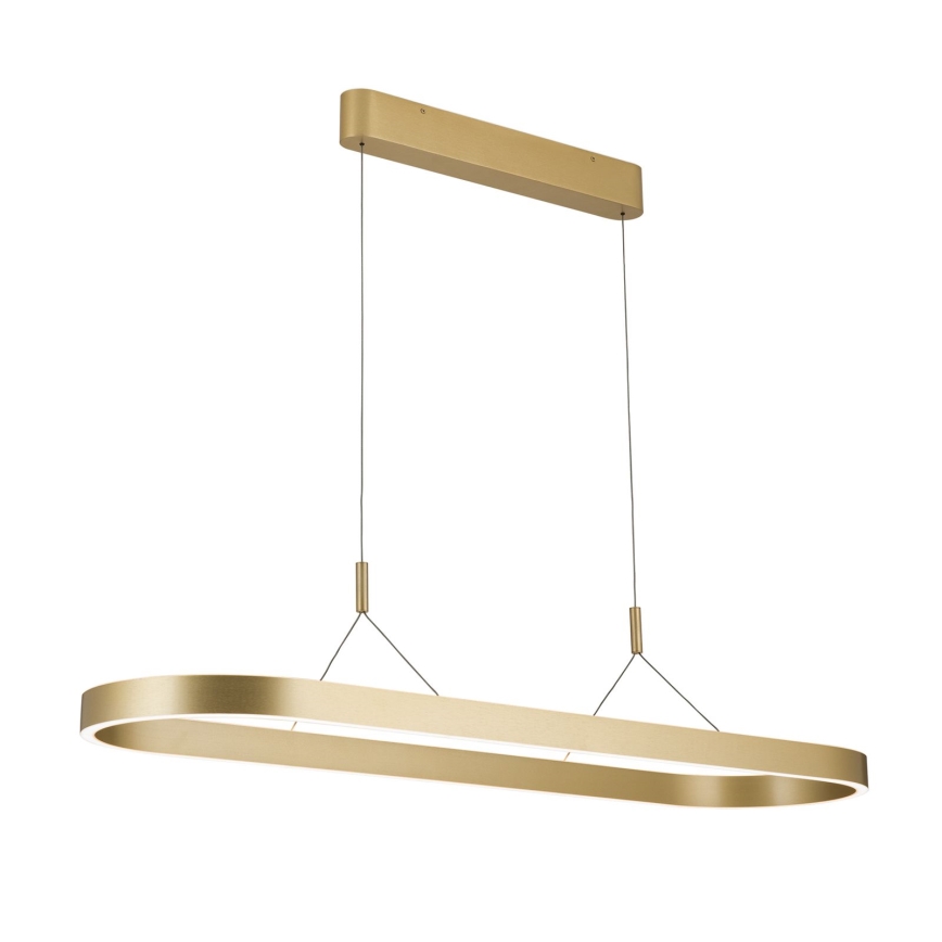 Suspension LED sur câble CARRARA LED/80W/230V 2700/3000/4000K dorée