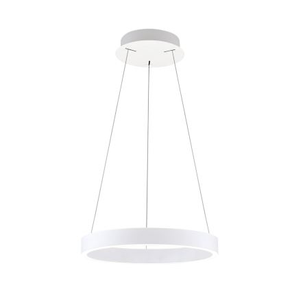 Suspension LED dimmable sur câble KOLK LED/40W/230V 2700/3000/4000K Ø 40 cm blanche