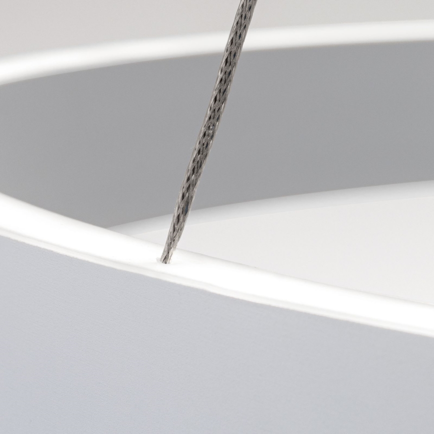 Suspension LED dimmable sur câble KOLK LED/40W/230V 2700/3000/4000K Ø 40 cm blanche