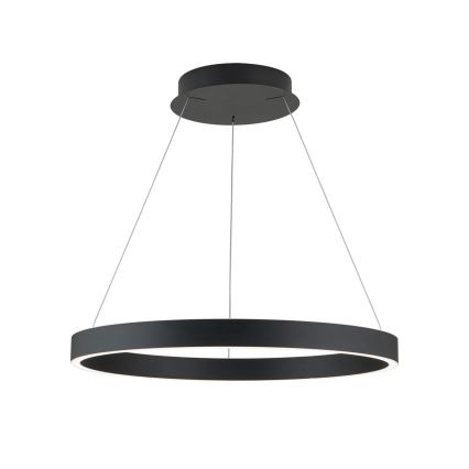 Suspension LED dimmable sur câble KOLK LED/60W/230V 2700/3000/4000K Ø 60 cm noir