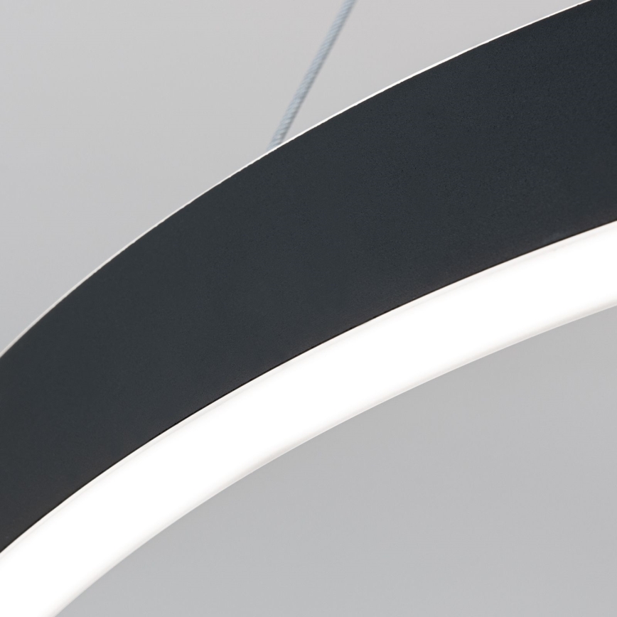 Suspension LED dimmable sur câble KOLK LED/60W/230V 2700/3000/4000K Ø 60 cm noir