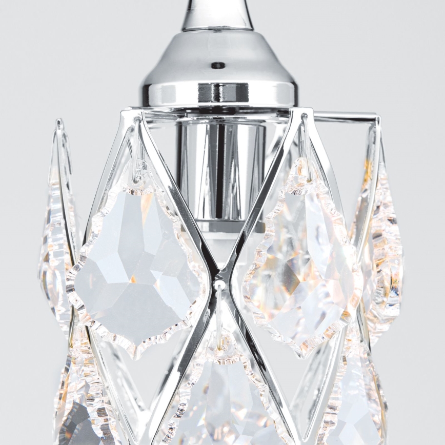 Suspension sur câble RITA 1xG9/40W/230V chrome brillant