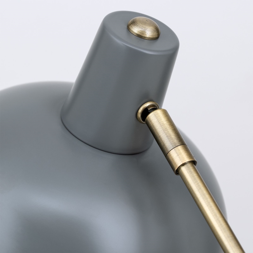 Tafellamp FEDRA 1xE14/40W/230V grijs/messing