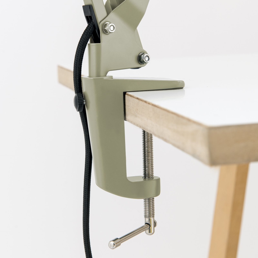 Tafellamp met klem GILI 1xE27/40W/230V groen