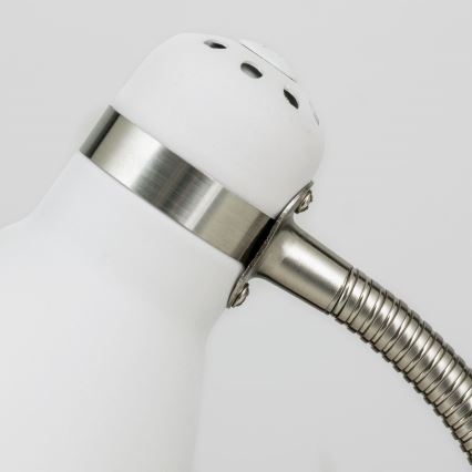 Orion - Tafellamp SCHOOL 1xE27/40W/230V wit/mat chroom