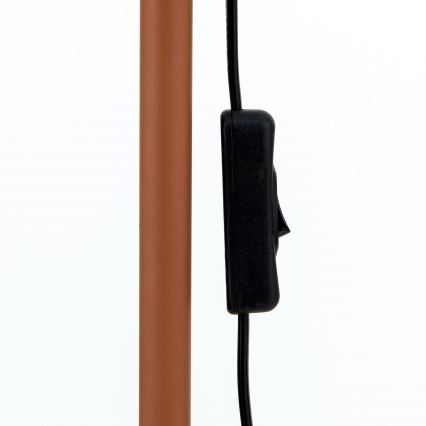 Vloerlamp GILI 1xE27/40W/230V baksteenrood