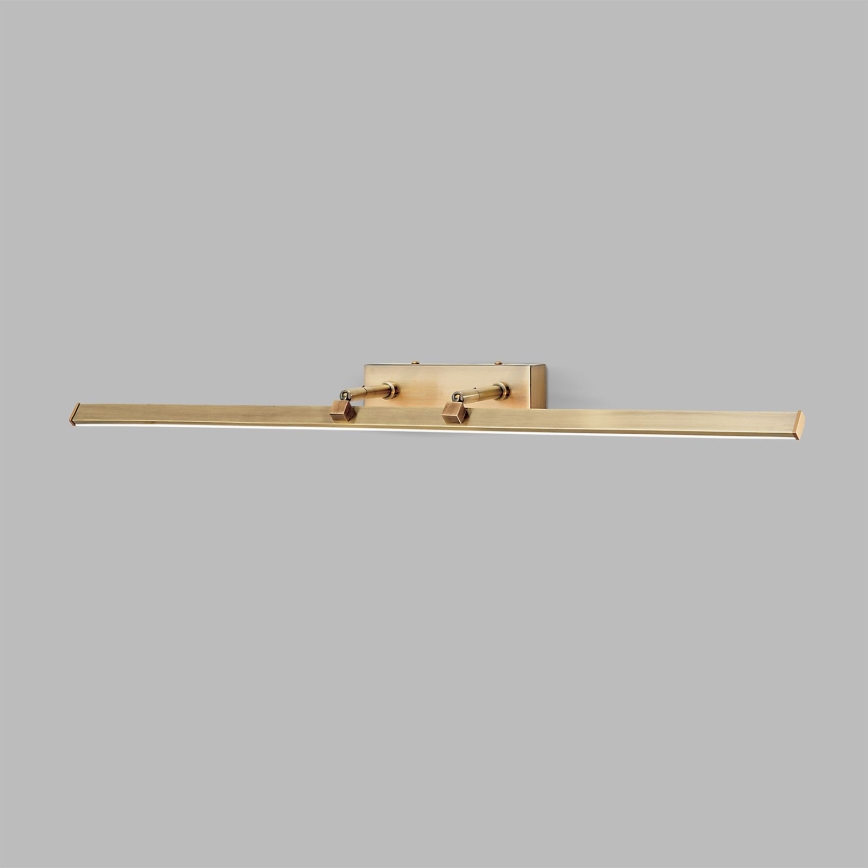 LED Schilderijverlichting PUBLIO LED/15W/230V 75 cm goud/patina