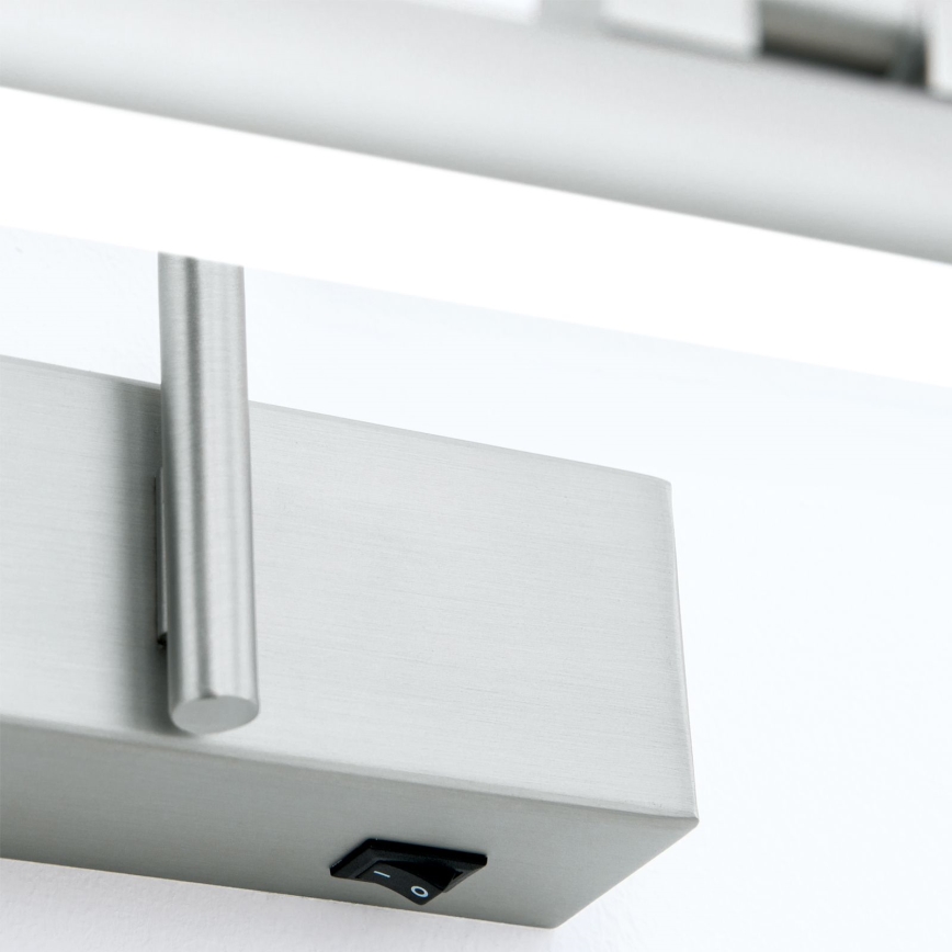 LED Schilderijverlichting PORTRAIT LED/6W/230V 30 cm mat chroom