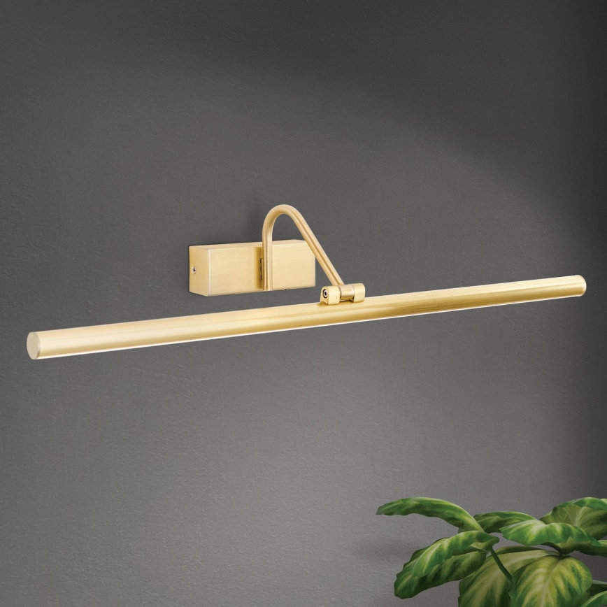 LED Schilderijverlichting PORTRAIT LED/12W/230V 60 cm goud