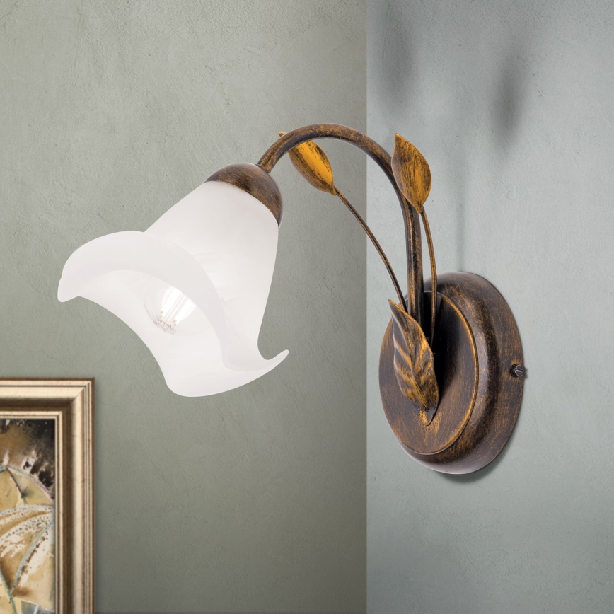 Applique murale SISI 1xE14/40W/230V bronze/patine