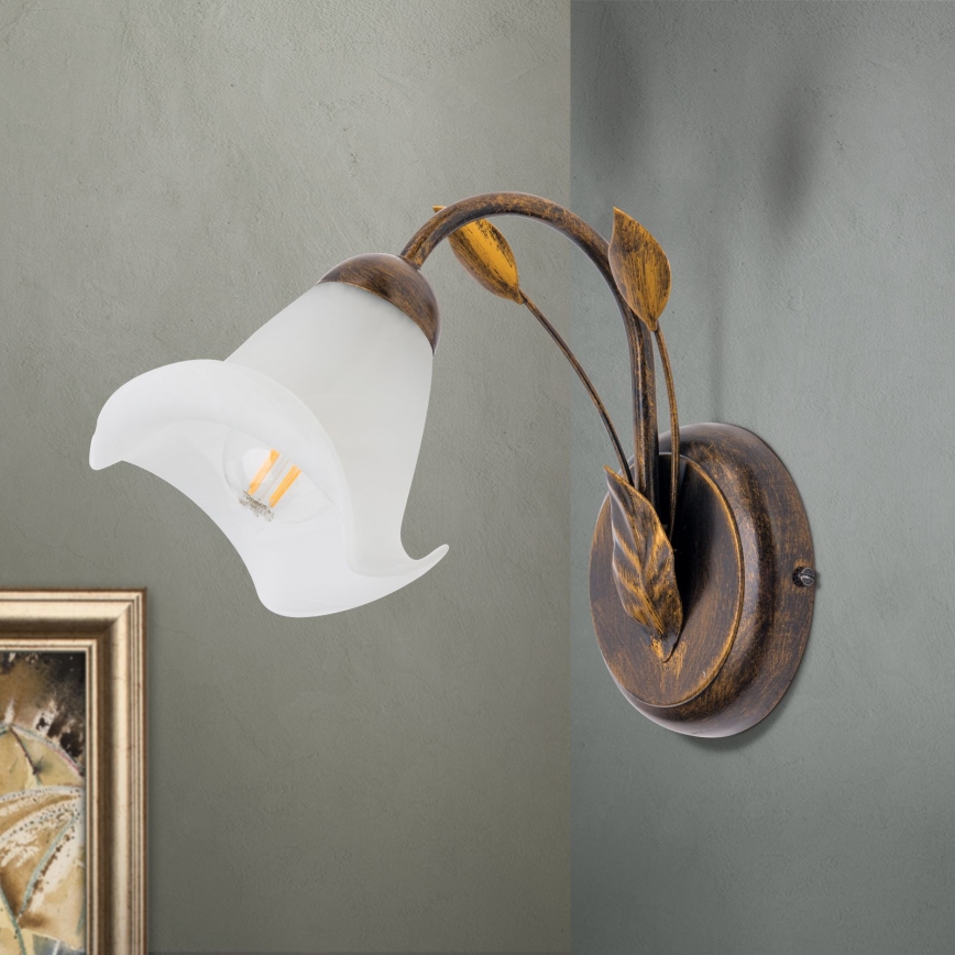 Applique murale SISI 1xE14/40W/230V bronze/patine