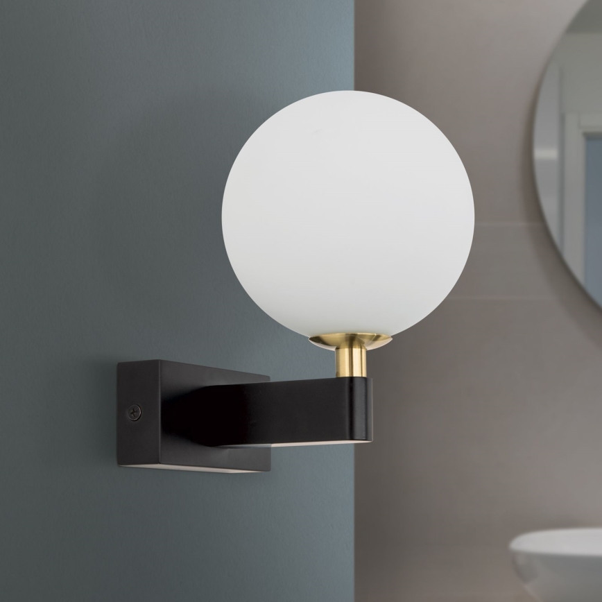 Applique murale salle de bain MARA 1xG9/20W/230V IP44 noir