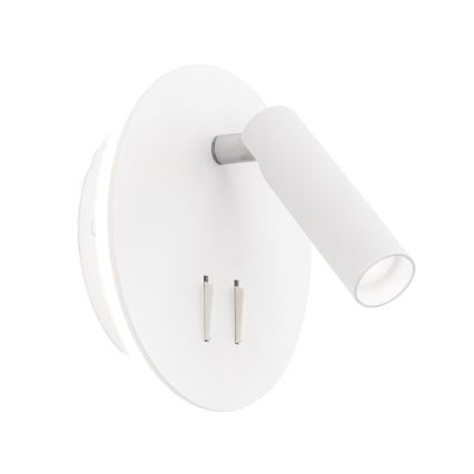 LED Wandspot LENNY LED/6W/230V + LED/3W wit