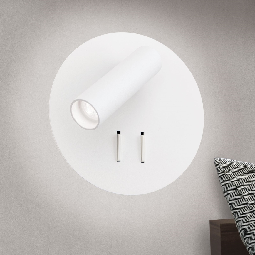LED Wandspot LENNY LED/6W/230V + LED/3W wit