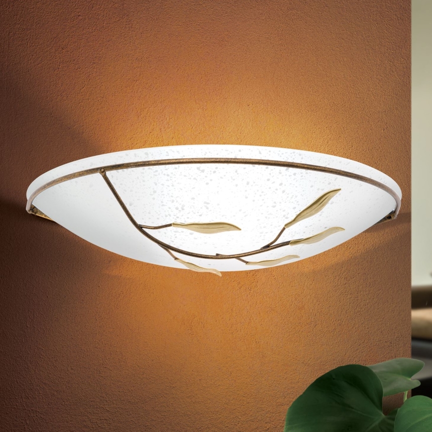 Orion WA 2-943/1 - Applique murale LUCA 1xE27/60W/230V bronze/patine