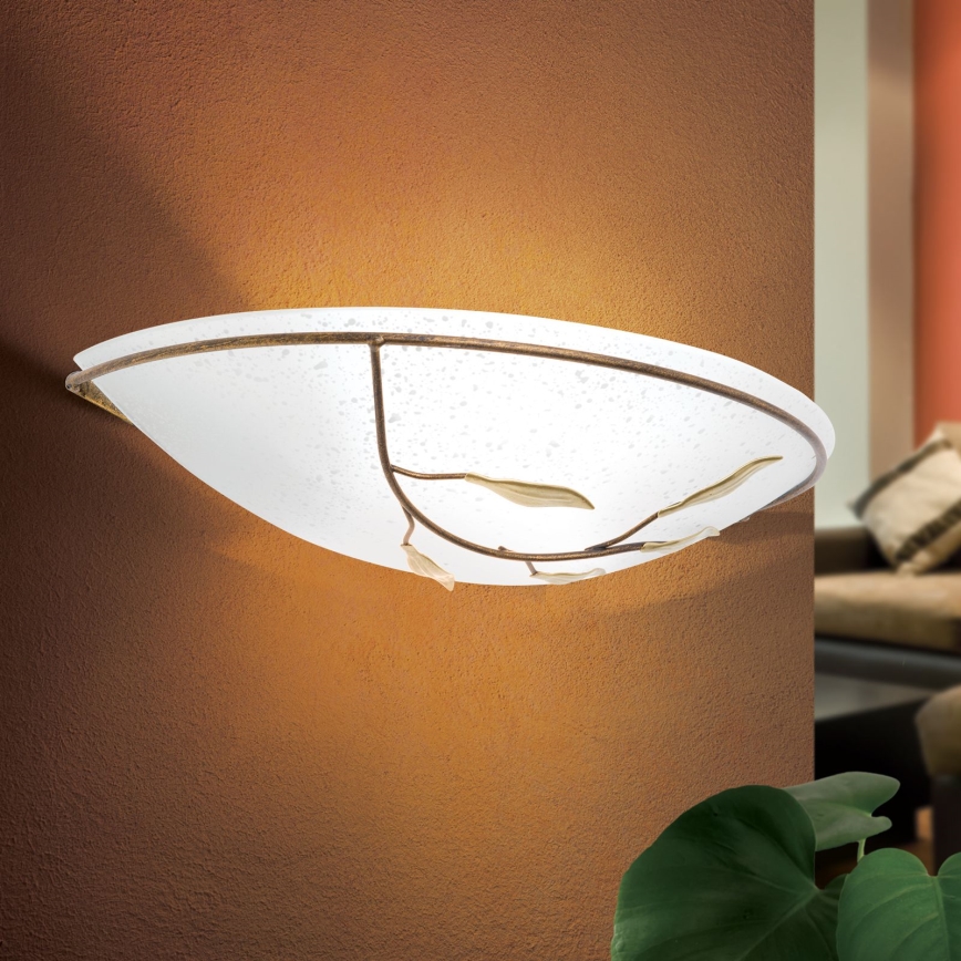 Orion WA 2-943/1 - Applique murale LUCA 1xE27/60W/230V bronze/patine