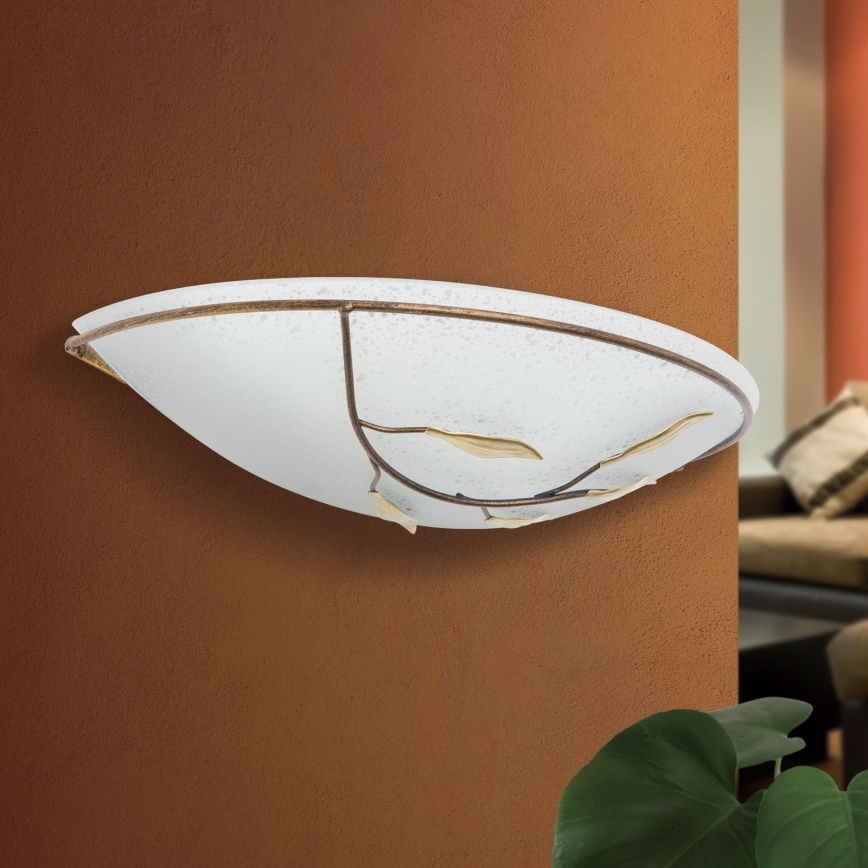 Orion WA 2-943/1 - Applique murale LUCA 1xE27/60W/230V bronze/patine