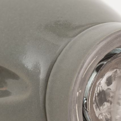 Wandlamp FROST 1xE27/60W/230V grijs