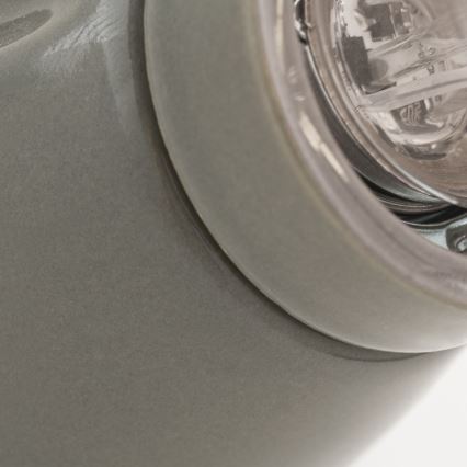 Wandlamp FROST 1xE27/60W/230V grijs