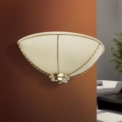 Wandlamp MAURO 1xE27/60W/230V brons