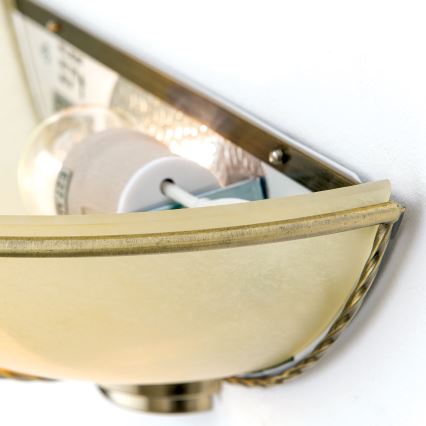 Wandlamp MAURO 1xE27/60W/230V brons