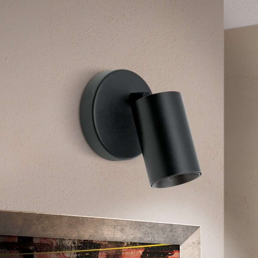 Wandspot SEAN 1xGU10/13W/230V zwart