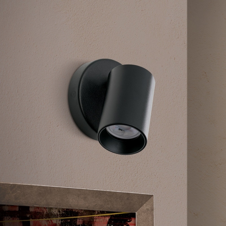 Wandspot SEAN 1xGU10/13W/230V zwart