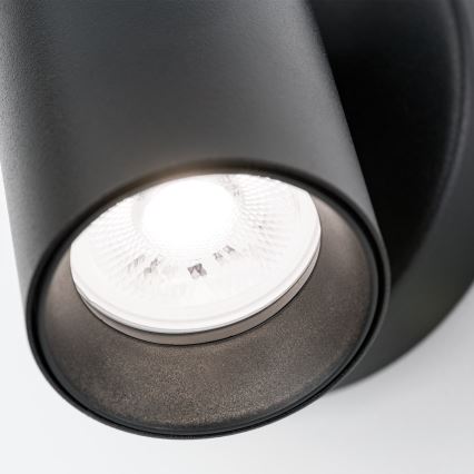 Wandspot SEAN 1xGU10/13W/230V zwart