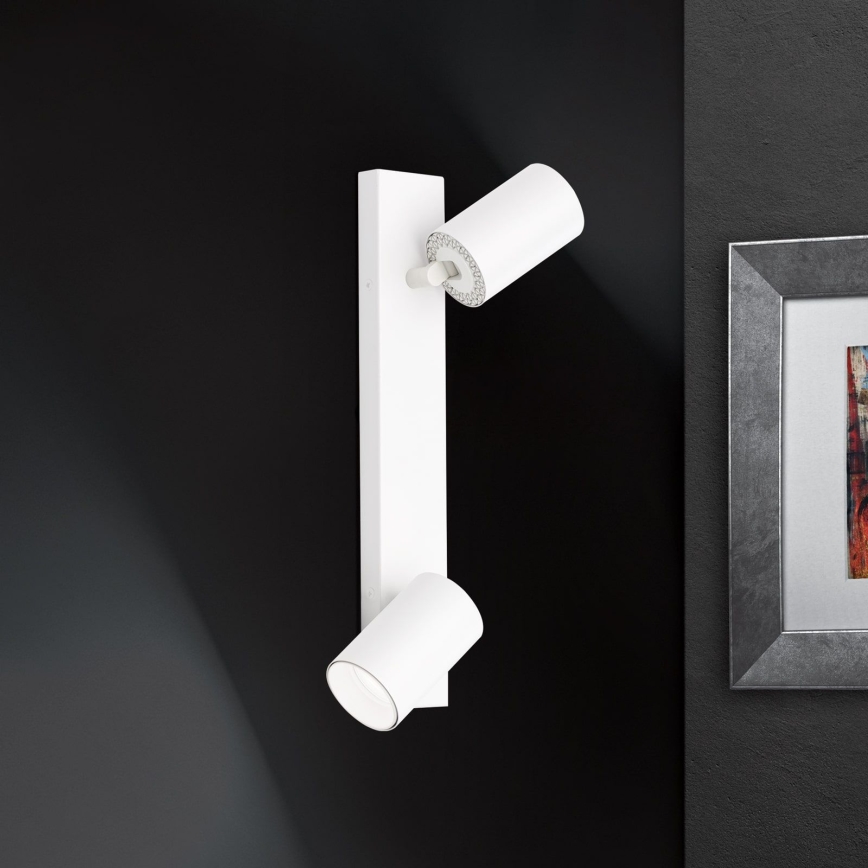 Wandspot SEAN 2xGU10/13W/230V wit